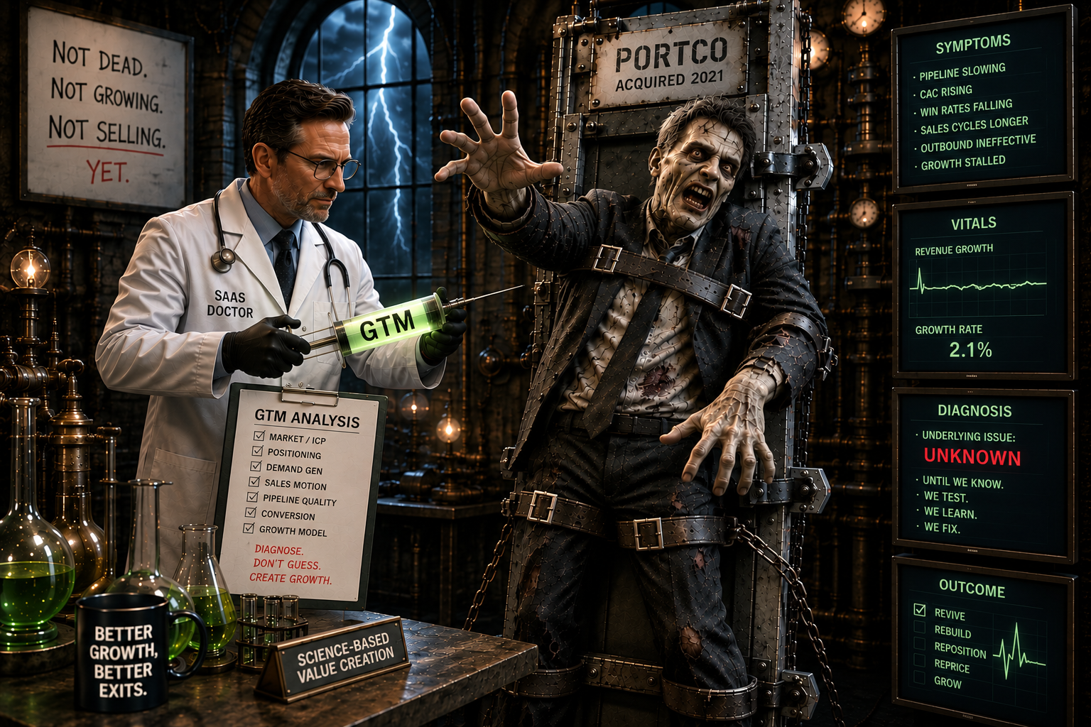SaaS Doctor Reviving Zombie PortCos